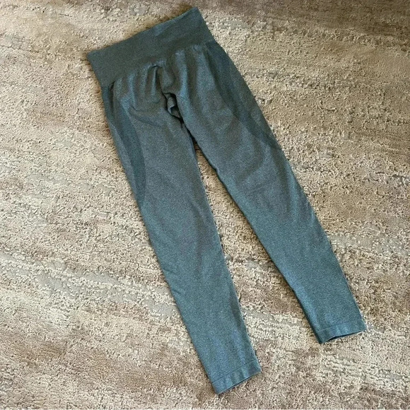 NVGTN Contour Seamless Forest Green Gym Leggings Yoga Pants Compression: Small - Picture 2 of 10